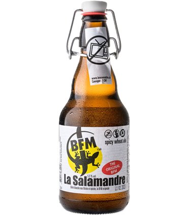 Brasserie BFM | La Salamandre Witbier/Blanche (5.5%, 33 cl)