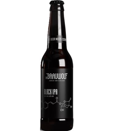 Dr. Brauwolf | Black IPA (6.0%, 33 cl)