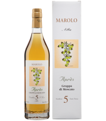Distilleria Marolo | Grappa di Moscato Aprés 5J. (70 cl)