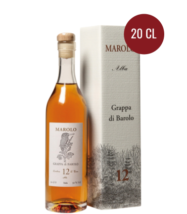 Distilleria Marolo | Grappa di Barolo 12J. (20 cl)