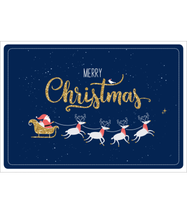 Grafik Werkstatt | Doppelkarte Weihnachten "Merry Christmas" 