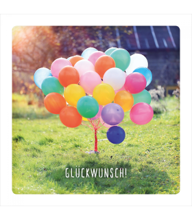 Grafik Werkstatt | Postkarte Grusskarte "Glückwunsch!"