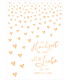 Grafik Werkstatt | Doppelkarte Hochzeit "Zur Hochzeit von Herzen alles Liebe ..."