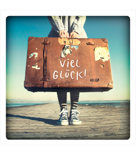 Grafik Werkstatt | Doppelkarte Grusskarte "Viel Glück!"  (Foto: © FCSCAFEINE/shutterstock.de) 