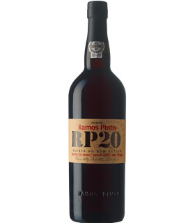 Ramos Pinto | Porto Tawny 20J. Touriga Nacional, T. Franca, Tinta Roriz, T. Barroca, Tinto Cão DOC Douro N.V. (75 cl)
