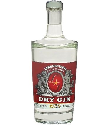 Freihof Destillerie | Lebensstern Dry Gin (43.0 Vol.%, 70 cl)