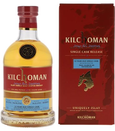 Kilchoman Distillery | Single Bourbon Cask Release 12J. 2011 (52.3 Vol.%, 70 cl)