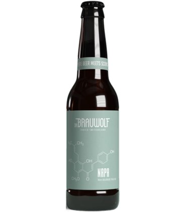 Dr. Brauwolf | NAPA Non-alcoholic Pale Ale (0.5%, 33 cl)