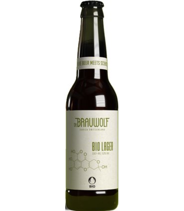 Dr. Brauwolf | Bio Lager (5.0%, 33 cl)