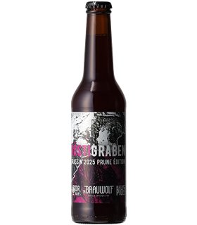 Dr. Brauwolf, Dr. Gab's & Black Pig | Röstigraben Brassin 2025 - Prune Édition (6.2%, 33 cl)