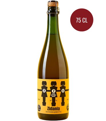 Brasserie BFM | Zidania Barley Wine Semi Brut (8.2 Vol.%, 75 cl)