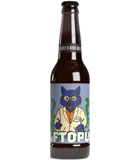Dr. Brauwolf & Ahoi Hill | Wolftopus DDH DIPA (8.0%, 33 cl)