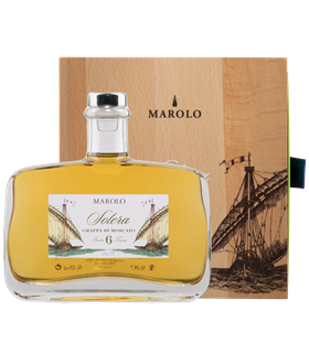 Distilleria Marolo | Grappa di Barolo Solera 6J. (42.0 Vol.%, 50 cl)