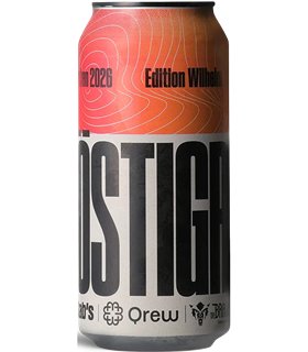 Dr. Brauwolf, Dr. Gab's & Qrew | Röstigraben 2026 Hazy IPA - Edition Wilhelm Tell (6.6%, 44 cl, Dose)