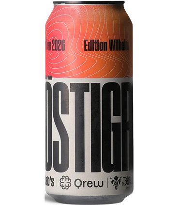 Dr. Brauwolf, Dr. Gab's & Qrew | Röstigraben 2026 Hazy IPA - Edition Wilhelm Tell (6.6%, 44 cl, Dose)