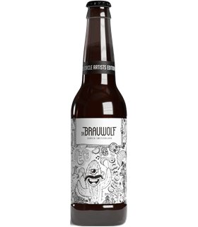 Dr. Brauwolf | Sketch Circle Artists Edition No. 4 - Mexican Amber Lager (4.8 Vol.%, 33 cl)