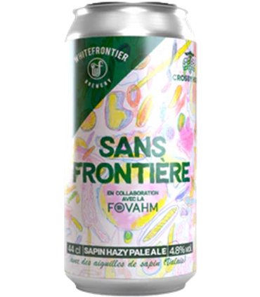 White Frontier | SANS FRONTIÈRE Sapin Hazy Pale Ale (4.8%, 44 cl)