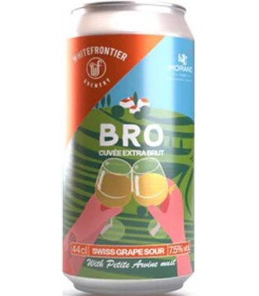 White Frontier | BRO CUVÉE EXTRA BRUT Swiss Grape Sour (7.5%, 44 cl)