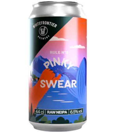 White Frontier | Rule No. 3 PINKY SWEAR Raw NEIPA (6.5%, 44 cl)