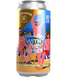 White Frontier | Chilling with the Homies West Coast IPA (7.0%, 44 cl)