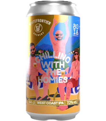 White Frontier | Chilling with the Homies West Coast IPA (7.0%, 44 cl)