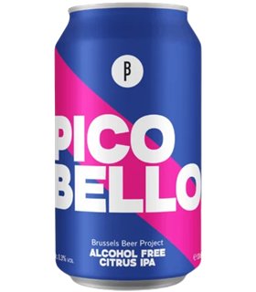 Brussels Beer Project | Pico Bello Alkoholfreies (Zitrus) IPA (0.3%, 33 cl, Dose)