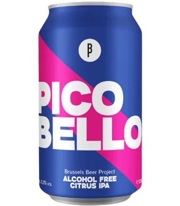 Brussels Beer Project | Pico Bello Alkoholfreies (Zitrus) IPA (0.3%, 33 cl, Dose)