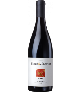 Binet x Jacquet | Faugères Réserve Grenach, Syrah, Carignan, Mourvèdre AOP Languedoc 2022 (75 cl)