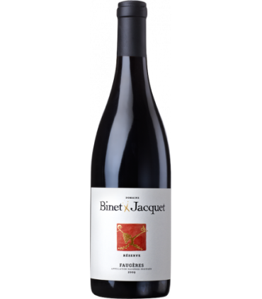 Binet x Jacquet | Faugères Réserve Grenach, Syrah, Carignan, Mourvèdre AOP Languedoc 2022 (75 cl)